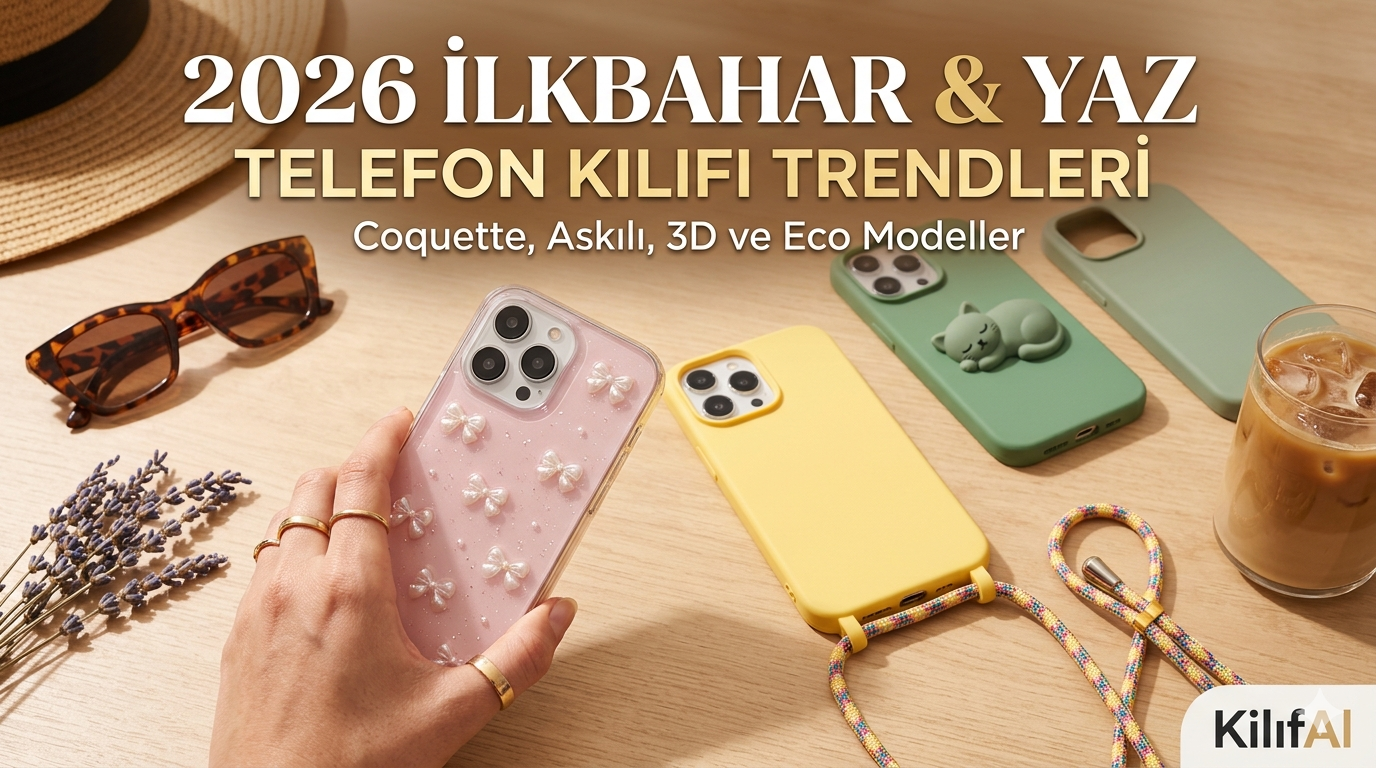 2026 İlkbahar & Yaz Telefon Kılıfı Trendleri: Askılı, Fiyonklu ve 3D Modeller