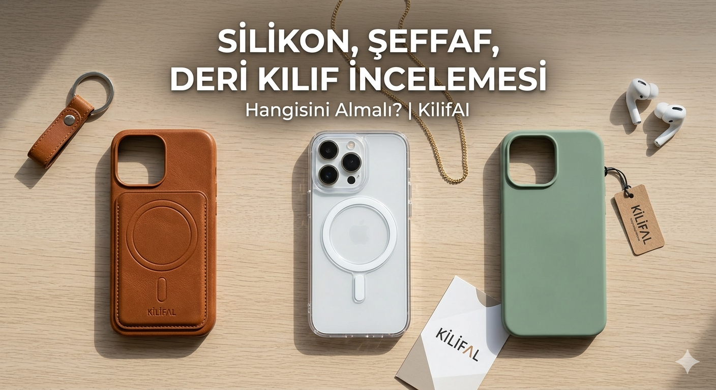 Silikon, Şeffaf ve Deri Kılıf İncelemesi: Telefonuna En Uygun Kılıf Hangisi?