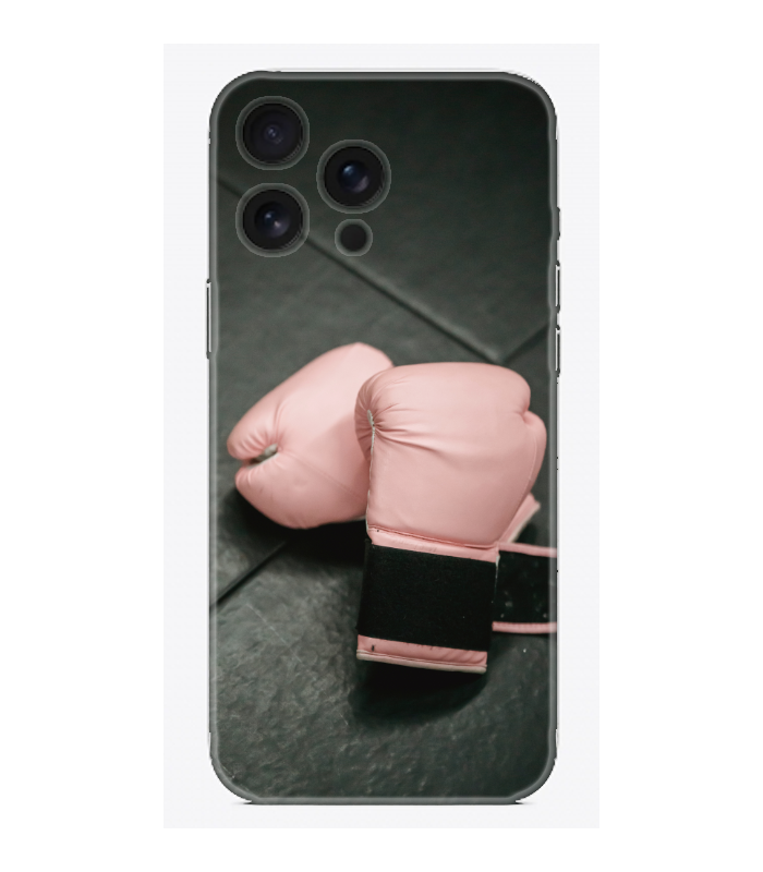 Pembe Boks Eldiveni Telefon Kılıfı