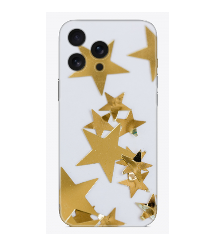 Gold Yıldız Telefon Kılıfı