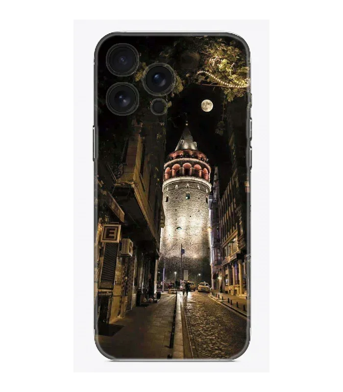 Gece Galata Kulesi Telefon Kılıfı