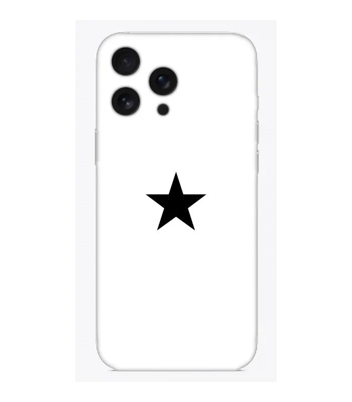 Yıldız Beyaz Telefon Kılıfı
