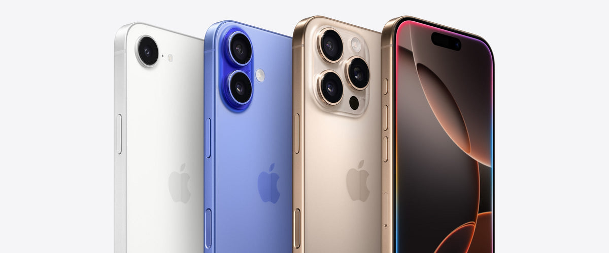 Farklı renklerde yeni nesil iPhone modelleri, lüks ve şık telefon tasarımları