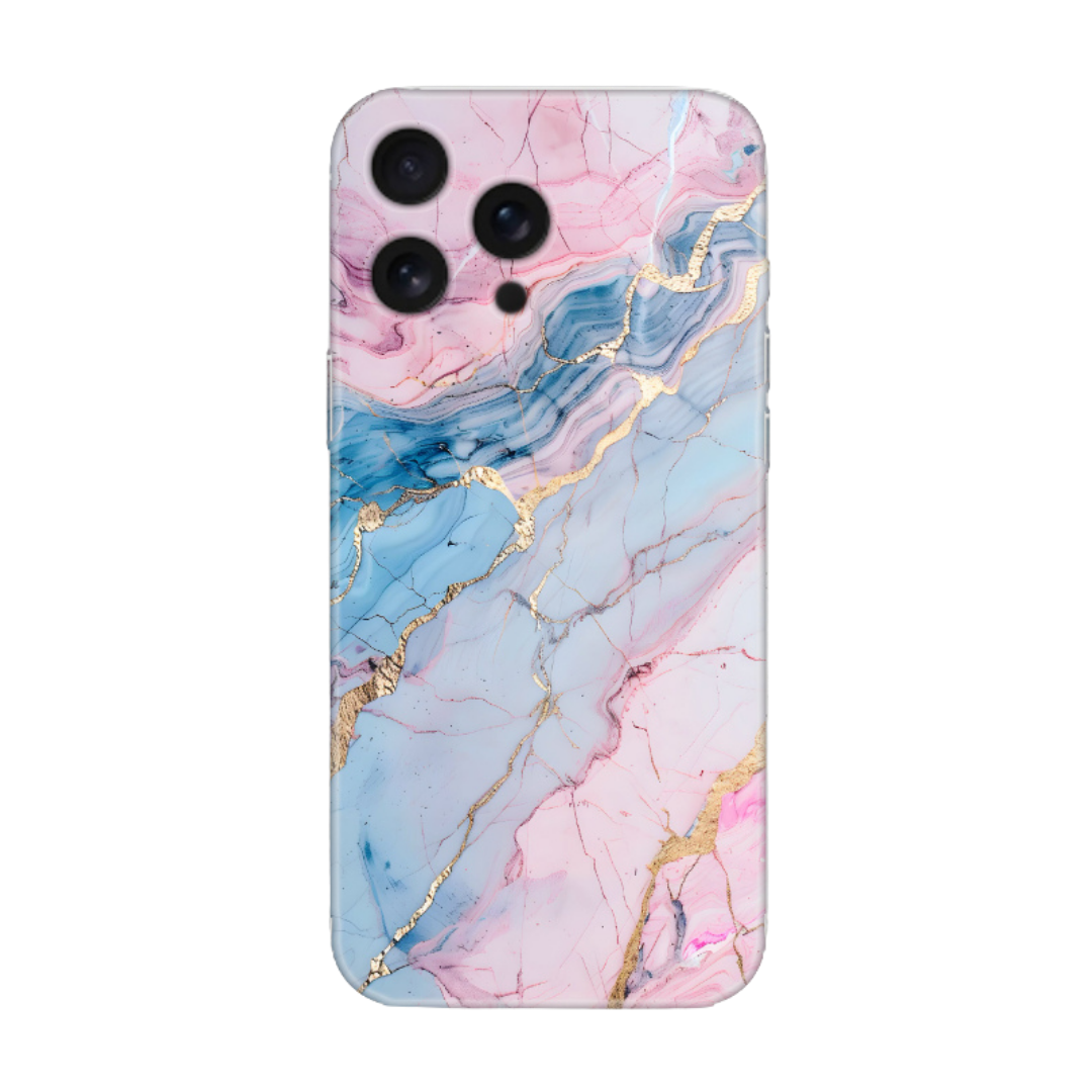 Mermer Desenli Telefon Kılıfı (Android/IOS Uyumlu)