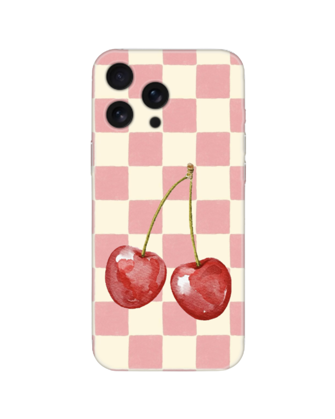 Çift Kirazlı Telefon Kılıfı (Android/IOS Uyumlu)