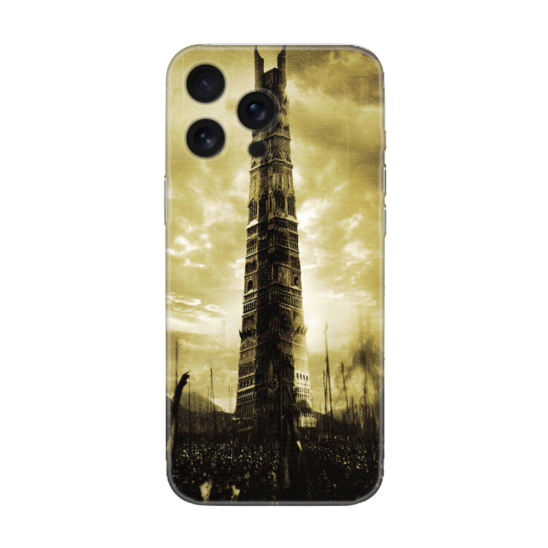 Fantezi kule baskılı, şık ve dayanıklı telefon kılıfı tasarımı