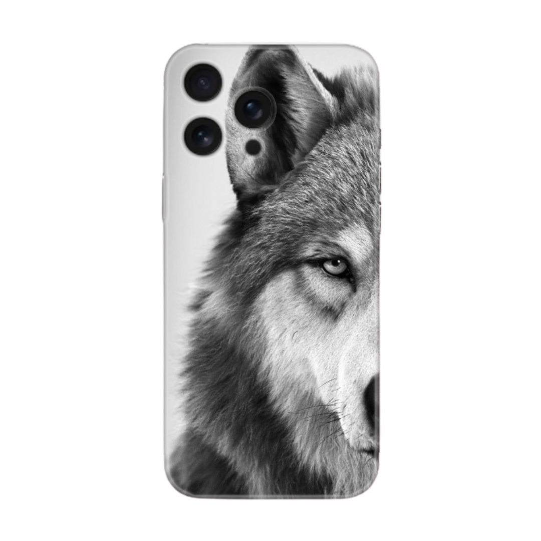 Gri Kurt Telefon Kılıfı (Android/IOS Uyumlu)