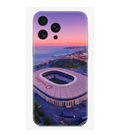 Vodafone Park stadyum manzaralı telefon kılıfı, İstanbul şehir ve deniz fotoğrafı baskılı