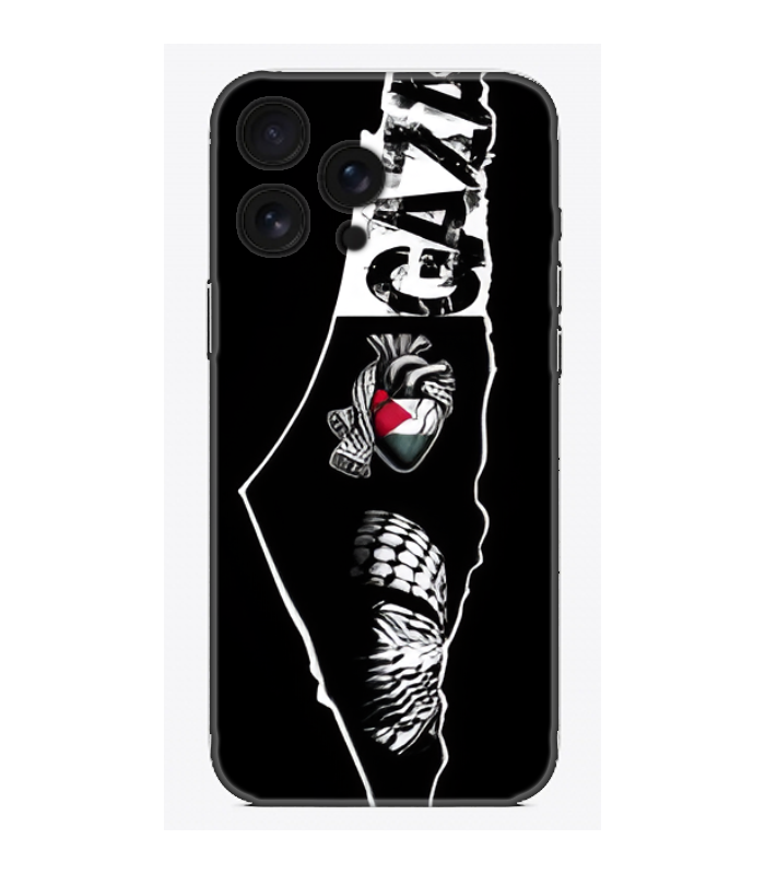 Gazze Ebu Ubeyde Kolajlı Telefon Kılıfı (iPhone/Android Uyumlu)