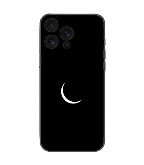 Estetik Ay Desenli Telefon Kılıfı | Gece ve Uzay Temalı Tasarım