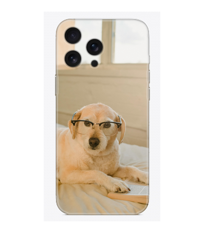 Kitap Okuyan Köpek Telefon Kılıfı