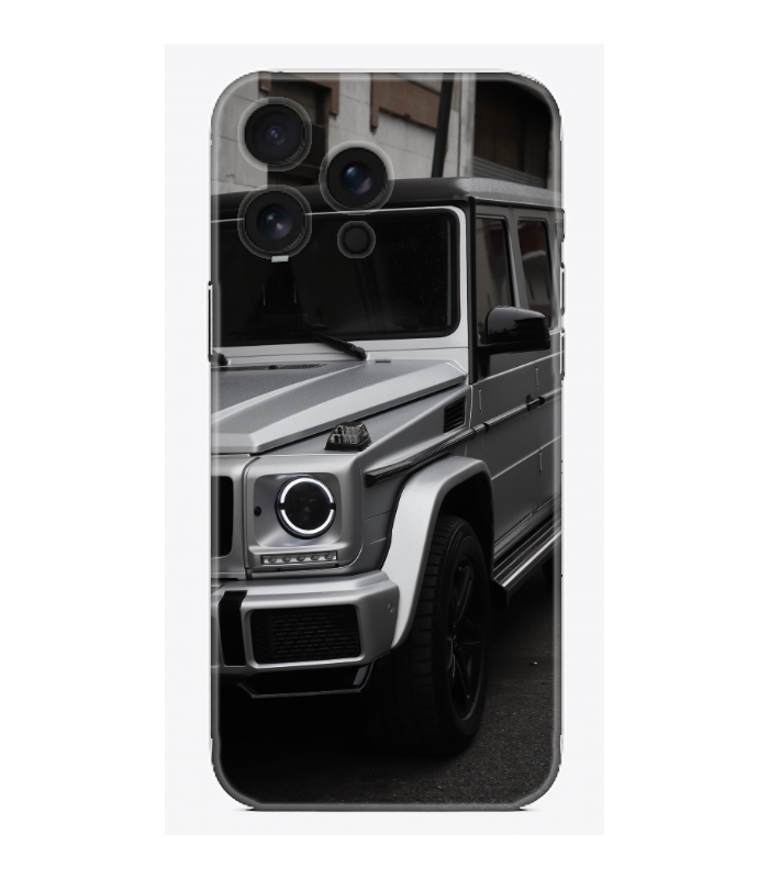 Gri Mercedes Cip Telefon Kılıfı