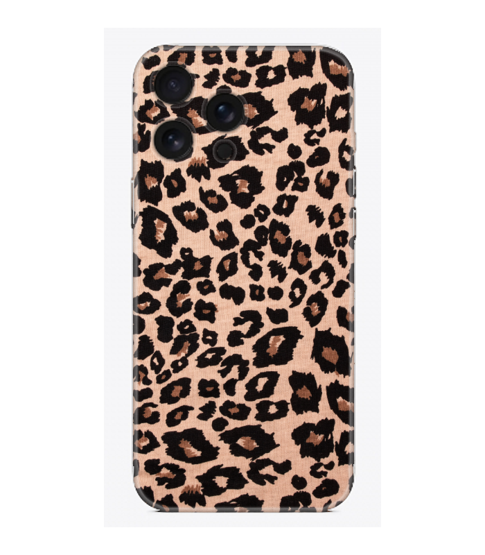 Leopar Desenli Telefon Kılıfı