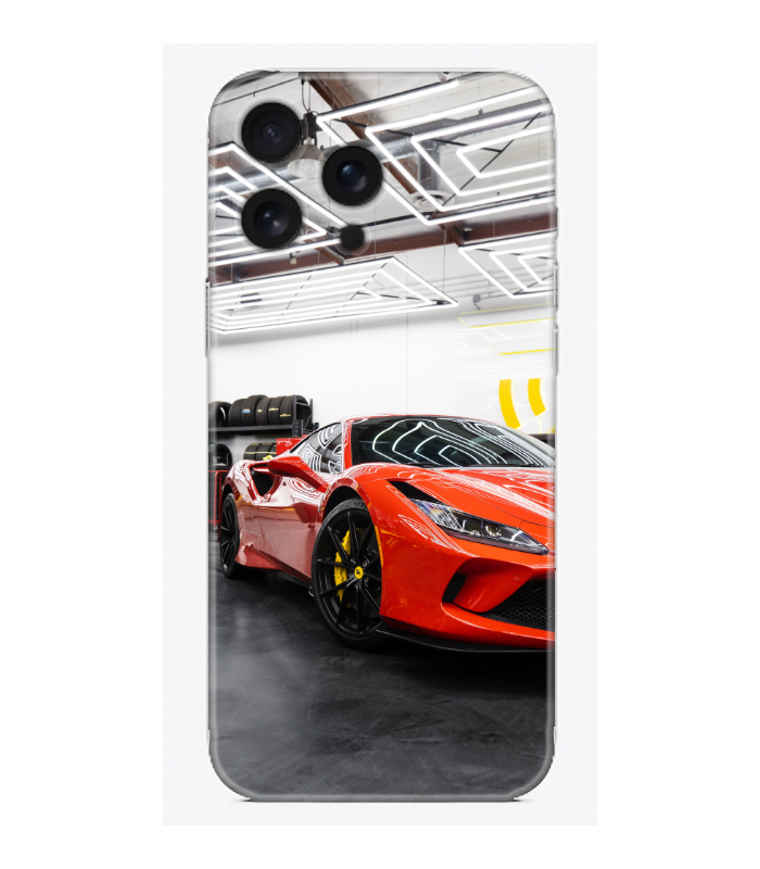 Kırmızı Ferrari F8 Tributo Telefon Kılıfı