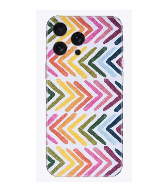 Renkli ok desenli Samsung telefon kılıfı, dayanıklı ve şık tasarım