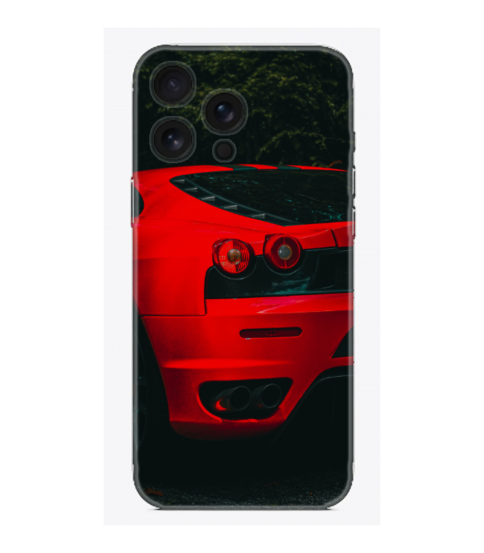 Ferrari Arka Görünüm Telefon Kılıfı