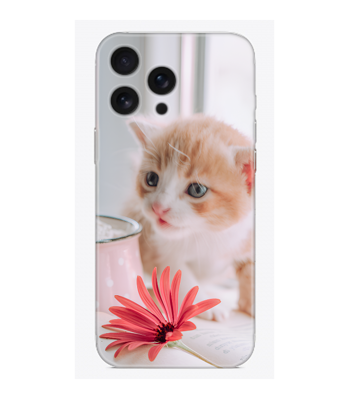 Sarı Tatlı Kedi Telefon Kılıfı