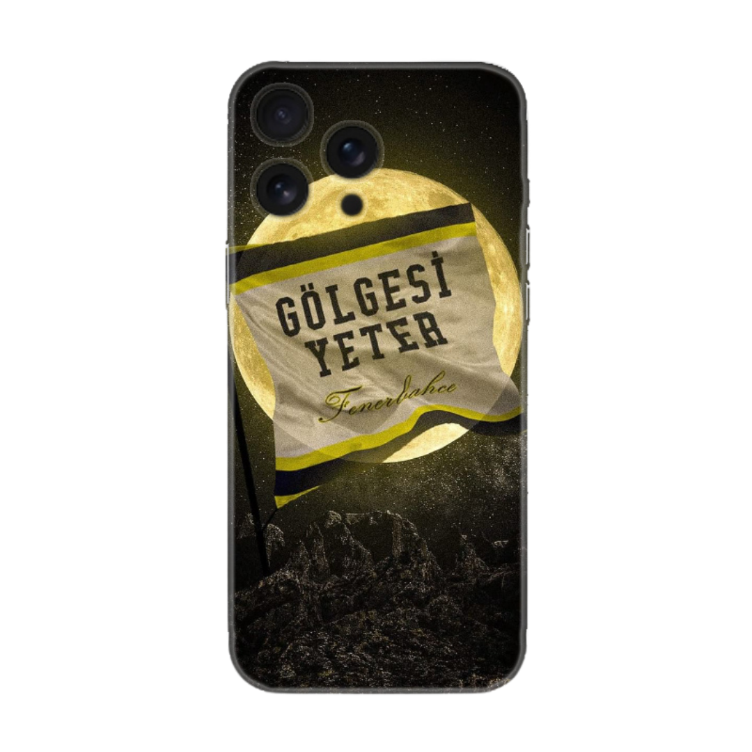 Gölgesi Yeter Fenerbahçe yazılı ay manzaralı şık telefon kılıfı