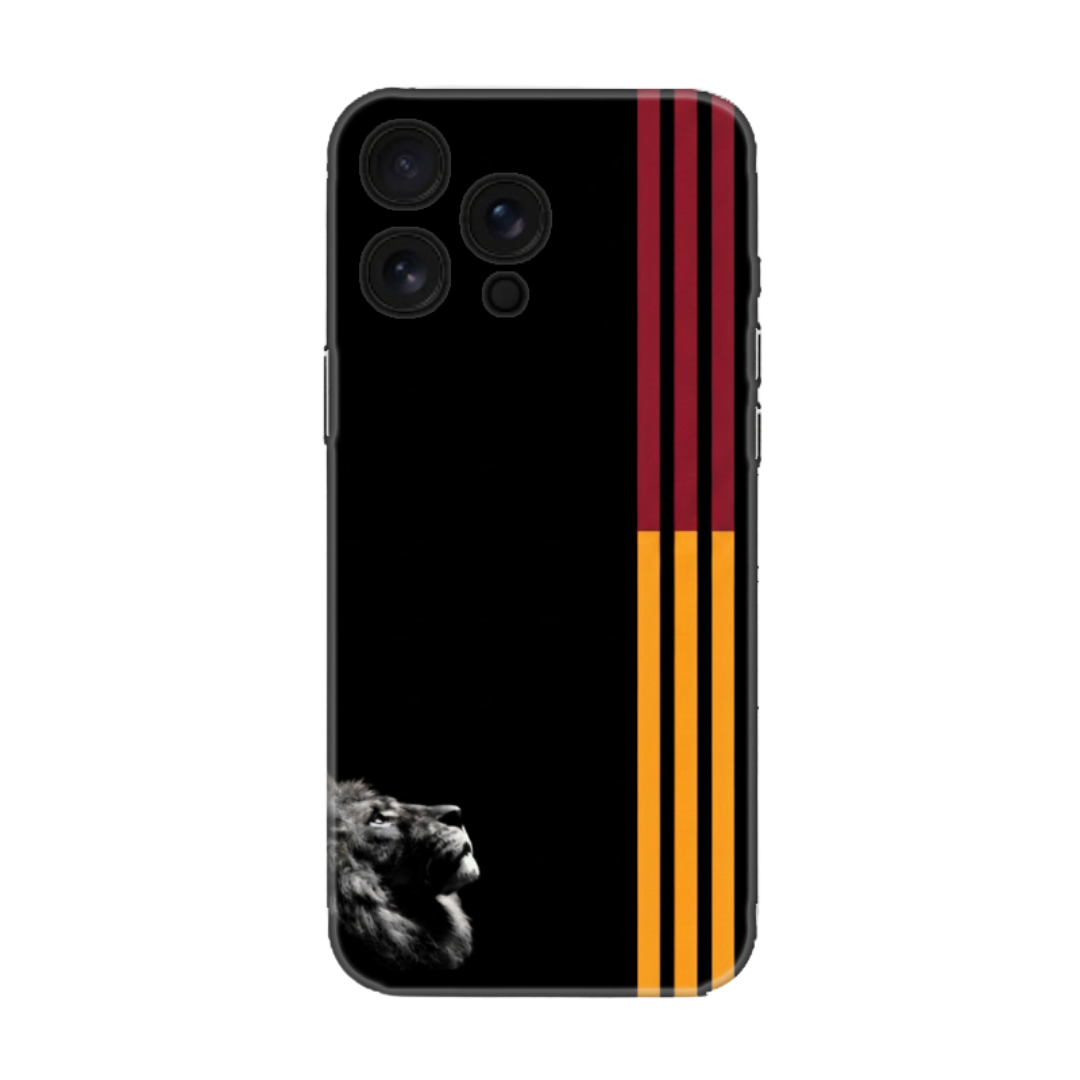 Cimbom Sarı Kırmızı Çizgili Telefon Kılıfı (Android/IOS Uyumlu)