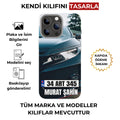 Araba plakalı, isimli kişiselleştirilebilir telefon kılıfı tasarla; tüm marka ve modeller mevcut.