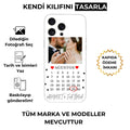 Kişiye özel fotoğraflı ve tarihli telefon kılıfı, tüm marka ve modellere uygun tasarım.