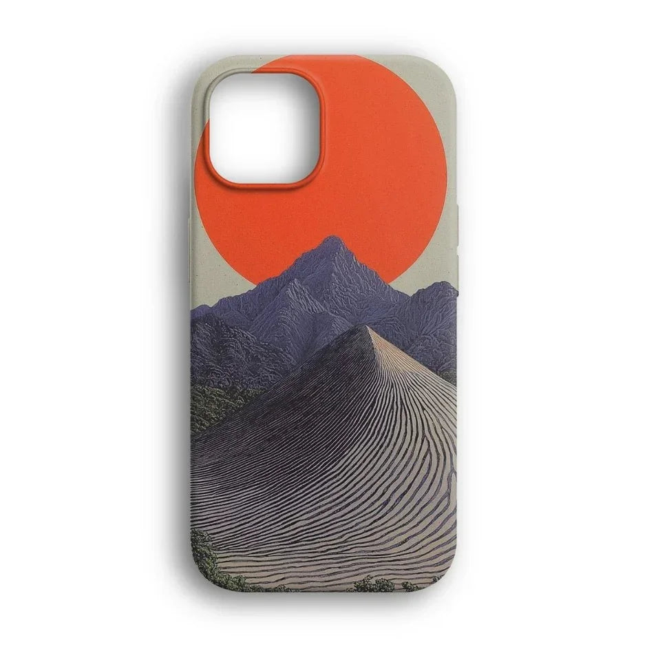 Minimalist Güneş Tasarımlı Telefon Kılıfı