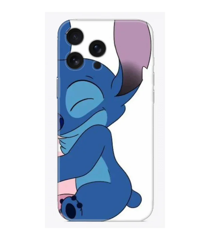 Mavi çizgi film karakterli, sevimli tasarımlı telefon kılıfı görseli