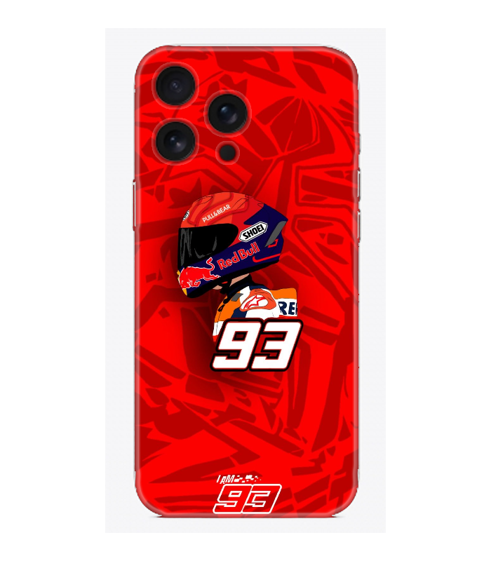 Marc Marquez Kırmızı Telefon Kılıfı