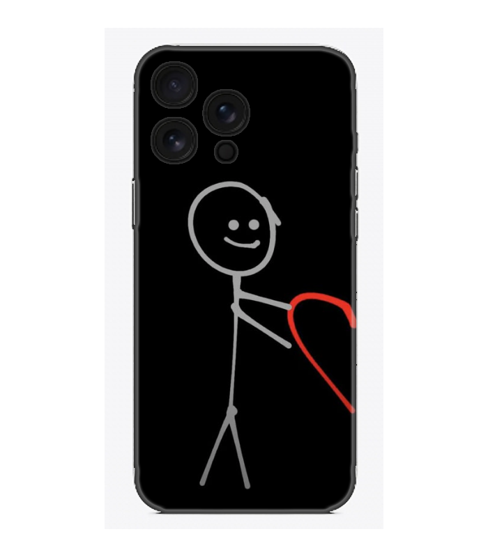 Tel Kalp Telefon Kılıfı