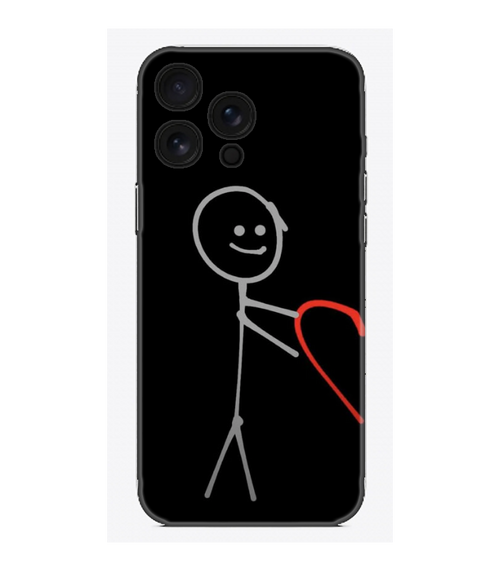 Tel Kalp Telefon Kılıfı