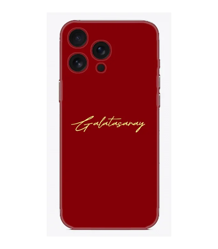 Galatasaray Yazılı Telefon Kılıfı