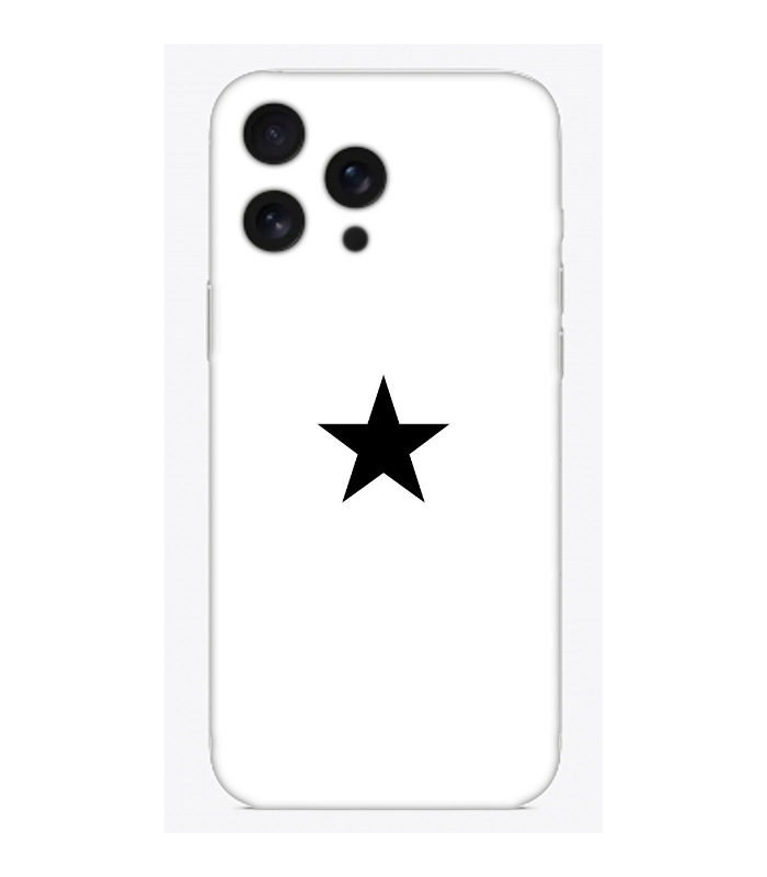 Yıldız Beyaz Telefon Kılıfı