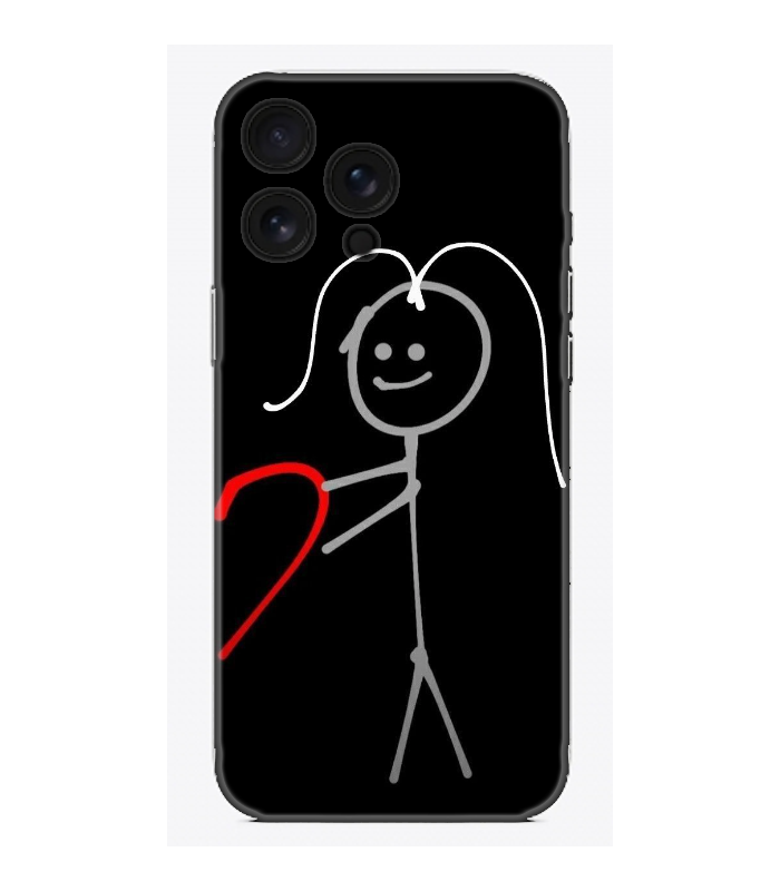 Tel Kalp Telefon Kılıfı