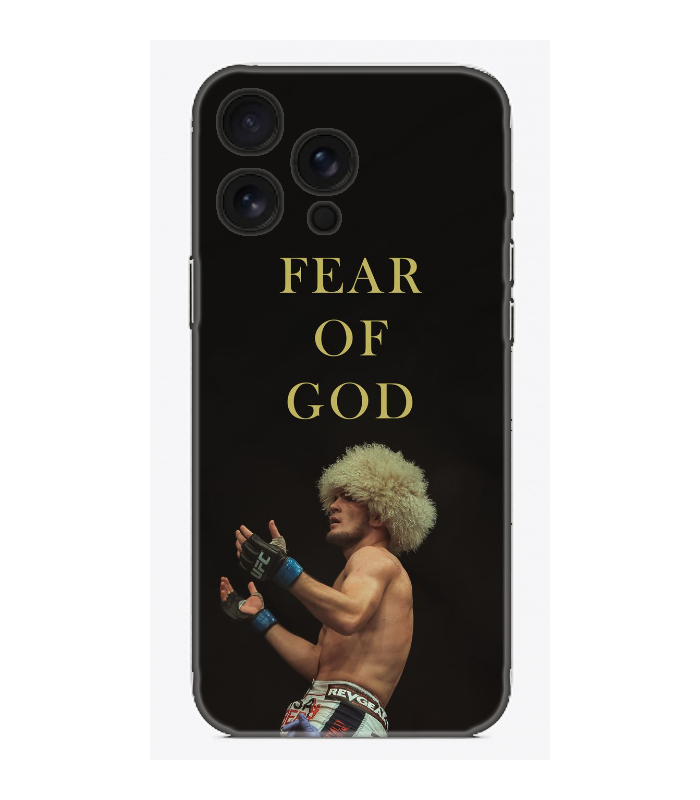 Khabib Nurmagomedov Fear Of God Telefon Kılıfı