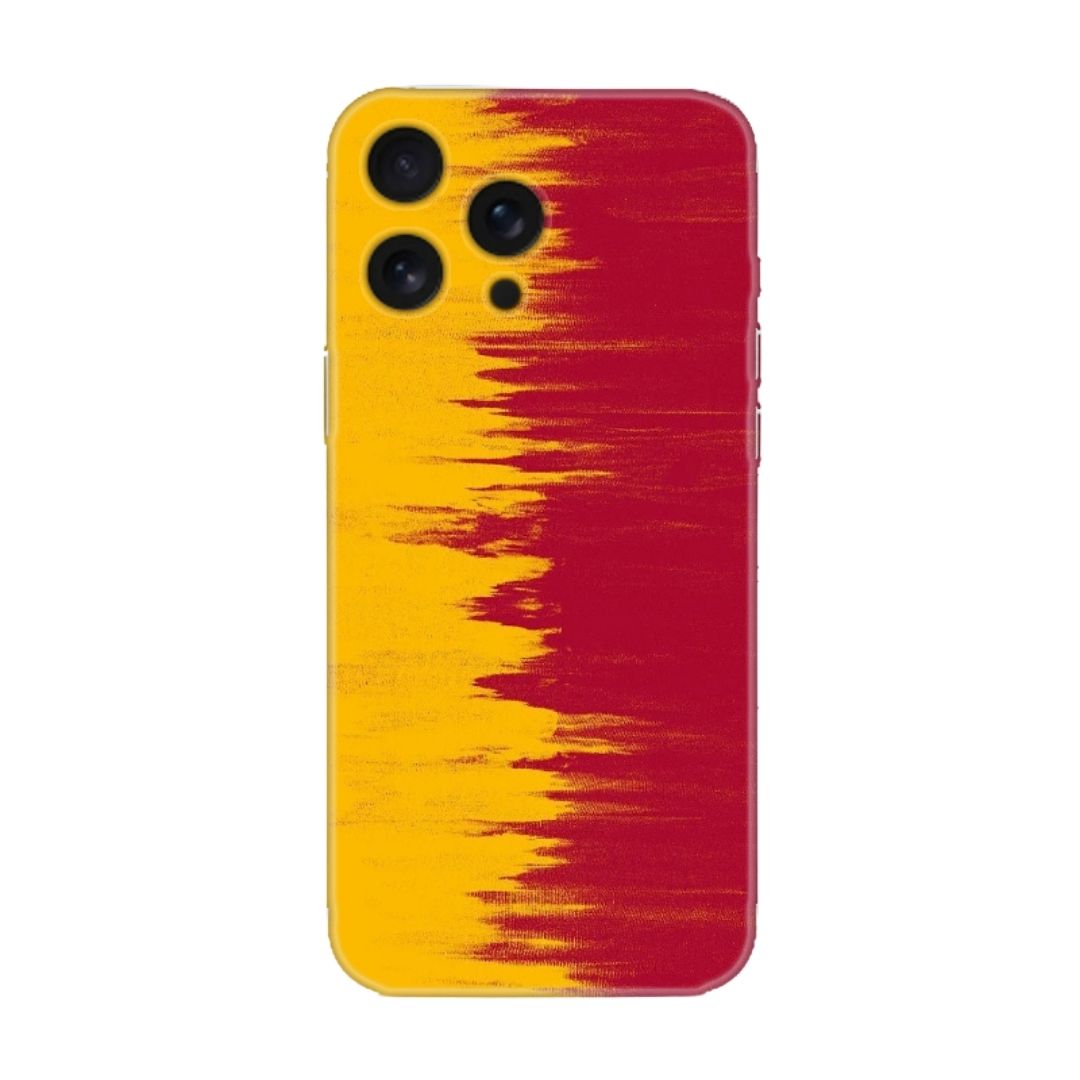 Sarı Kırmızı Şanlı Renkler Taraftar Telefon Kılıfı (Tüm Modellere Uyumlu)